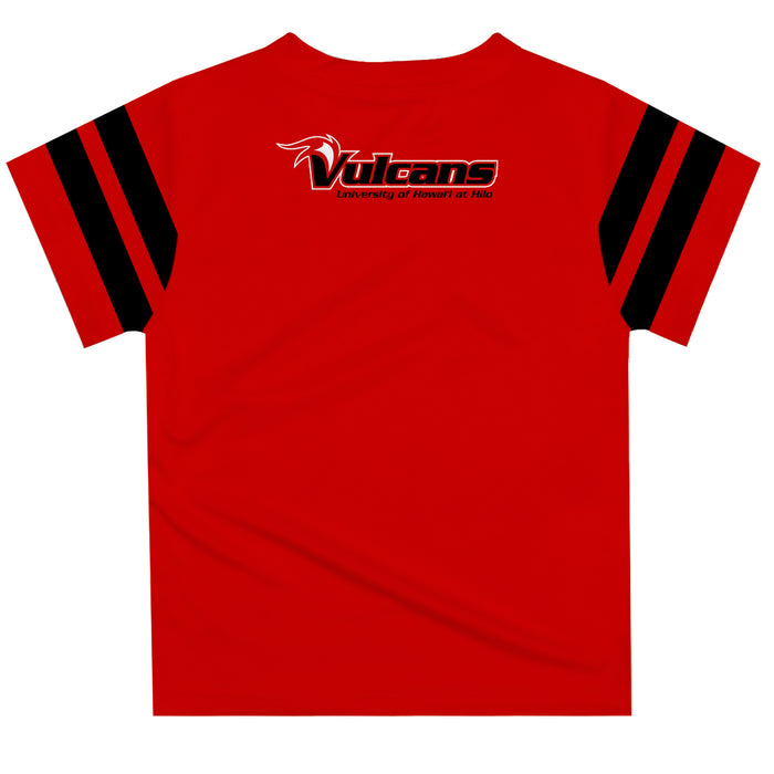 UH Hilo Vulcans Red Tee Shirt Short Sleeve - Vive La Fête - Online Apparel Store