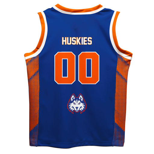 HCU Houston Christian Huskies Vive La Fete Game Day Blue Boys Fashion Basketball Top - Vive La Fête - Online Apparel Store