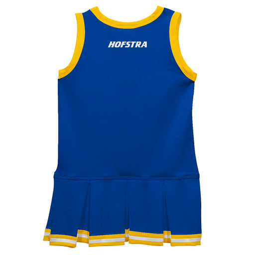 Hofstra University Pride Vive La Fete Game Day Blue Sleeveless Youth Cheerleader Dress - Vive La Fête - Online Apparel Store