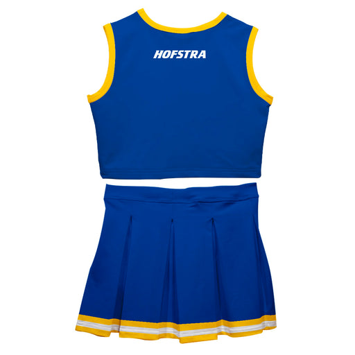 Hofstra University Pride Vive La Fete Game Day Blue Sleeveless Chearleader Set - Vive La Fête - Online Apparel Store