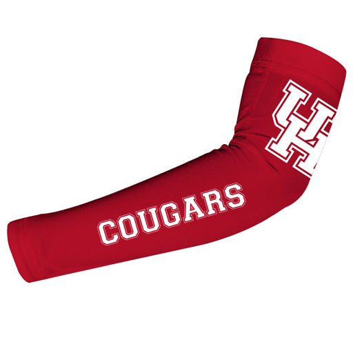 Houston Cougars Vive La Fete Toddler Youth Women Game Day Solid Arm Sleeve Pair Primary Logo and Mascot