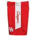 Houston Cougars Vive La Fete Game Day Red Stripes Boys Solid White Athletic Mesh Short - Vive La Fête - Online Apparel Store
