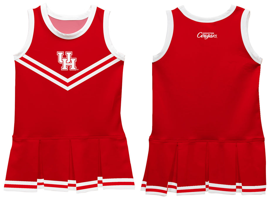 University of Houston Cougars Vive La Fete Game Day Red Sleeveless Cheerleader Dress - Vive La Fête - Online Apparel Store