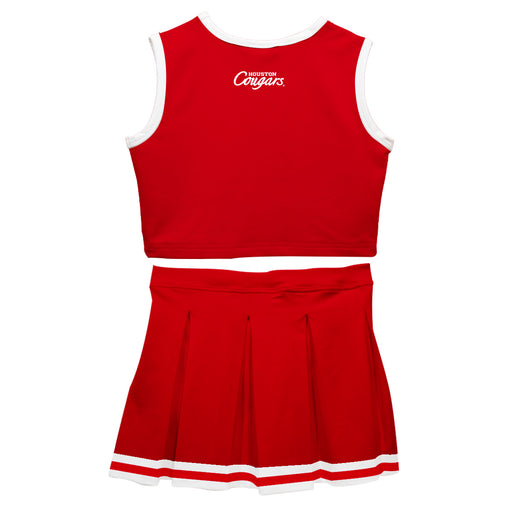 University of Houston Cougars Vive La Fete Game Day Red Sleeveless Cheerleader Set - Vive La Fête - Online Apparel Store