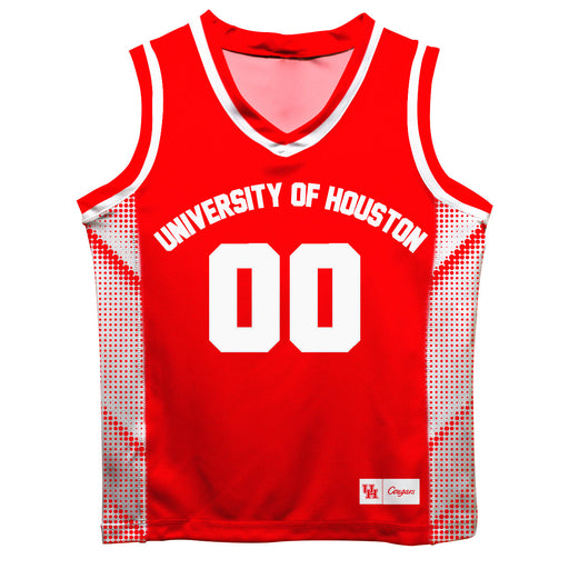 University of Houston Cougars Vive La Fete Game Day Red Boys Fashion Basketball Top