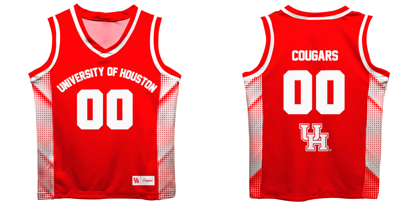 University of Houston Cougars Vive La Fete Game Day Red Boys Fashion Basketball Top - Vive La Fête - Online Apparel Store
