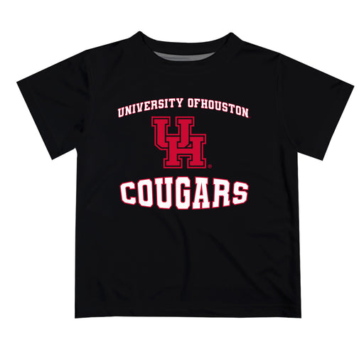 Houston Cougars Vive La Fete Boys Game Day V3 Black Short Sleeve Tee Shirt