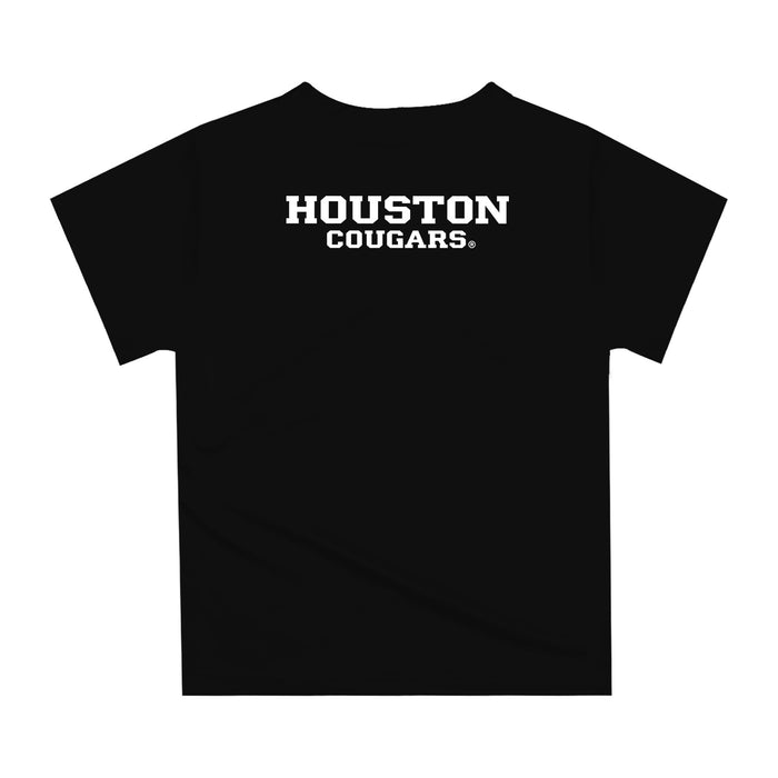 Houston Cougars Original Dripping Basketball Red T-Shirt by Vive La Fete - Vive La Fête - Online Apparel Store
