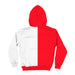 Houston Cougars Vive La Fete Color Block Womens Red White Fleece Long Sleeve Hoodie V2 - Vive La Fête - Online Apparel Store