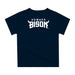 Howard University Bison Original Dripping Football Helmet Blue T-Shirt by Vive La Fete - Vive La Fête - Online Apparel Store