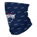 Howard University Bison Vive La Fete All Over Logo Game Day  Collegiate Face Cover Soft 4-Way Stretch Neck Gaiter - Vive La Fête - Online Apparel Store