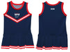 Howard University Bison Vive La Fete Game Day Blue Sleeveless Cheerleader Dress - Vive La Fête - Online Apparel Store