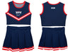 Howard University Bison Vive La Fete Game Day Blue Sleeveless Cheerleader Set - Vive La Fête - Online Apparel Store