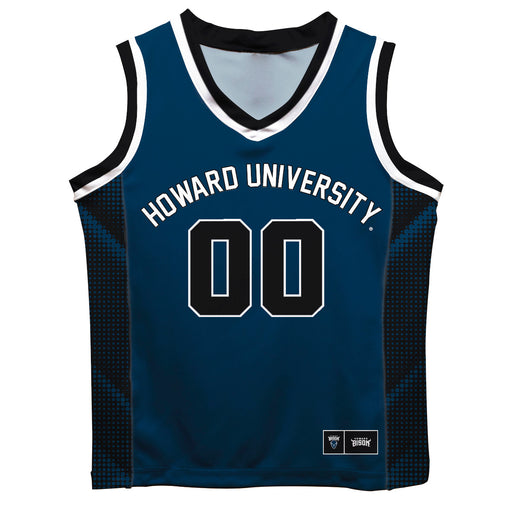 Howard University Bison Vive La Fete Game Day Blue Boys Fashion Basketball Top