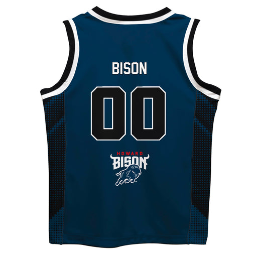 Howard University Bison Vive La Fete Game Day Blue Boys Fashion Basketball Top - Vive La Fête - Online Apparel Store