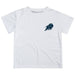 Howard University Bison Hand Sketched Vive La Fete Impressions Artwork Boys White Short Sleeve Tee Shirt