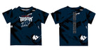 Howard University Bison Vive La Fete Boys Game Day Blue Short Sleeve Tee Paint Brush - Vive La Fête - Online Apparel Store