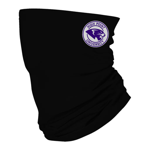 High Point University Panthers Neck Gaiter Solid Black - Vive La Fête - Online Apparel Store