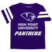 High Point Panthers Vive La Fete Boys Game Day Purple Short Sleeve Tee with Stripes on Sleeves - Vive La Fête - Online Apparel Store