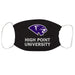 High Point University Panthers Face Mask Purple and Black Set of Three - Vive La Fête - Online Apparel Store