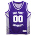 High Point University Panthers HPU Vive La Fete Game Day Purple Boys Fashion Basketball Top