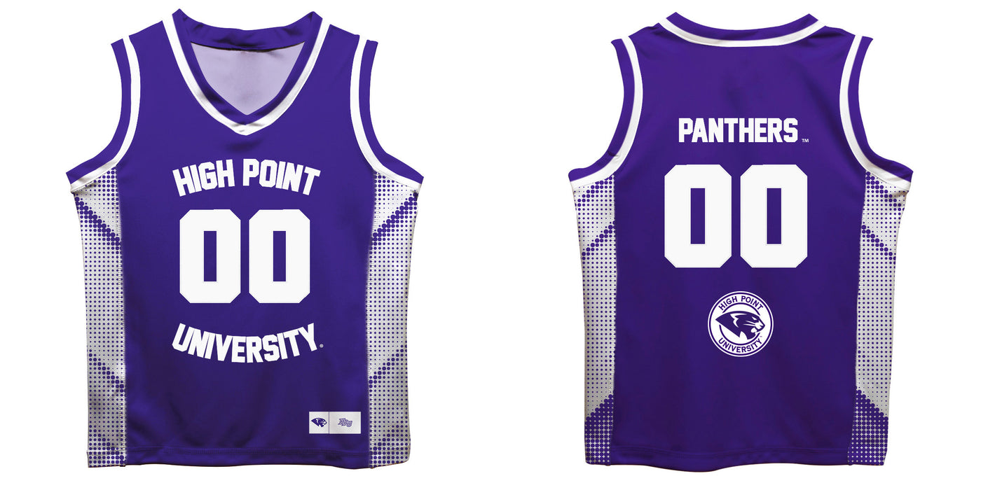 High Point University Panthers HPU Vive La Fete Game Day Purple Boys Fashion Basketball Top - Vive La Fête - Online Apparel Store