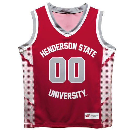 Henderson State Reddies Vive La Fete Game Day Red Boys Fashion Basketball Top