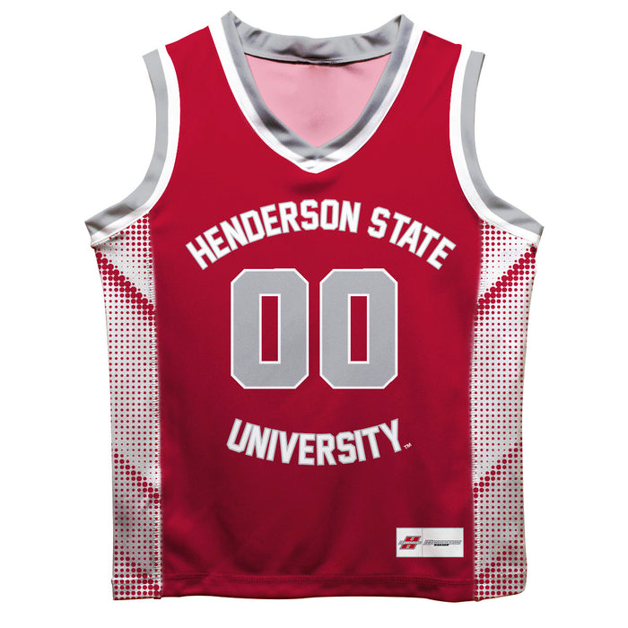 Henderson State Reddies Vive La Fete Game Day Red Boys Fashion Basketball Top
