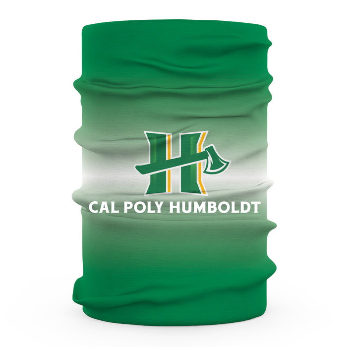 Cal Poly Humboldt Lumberjacks Vive La Fete Degrade Logo Game Day Collegiate Face Cover Soft 4-Way Stretch Neck Gaiter