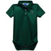Cal Poly Humboldt Lumberjacks Embroidered Hunter Green Solid Knit Polo Onesie