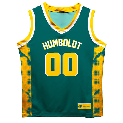 Cal Poly Humboldt Lumberjacks Vive La Fete Game Day Green Boys Fashion Basketball Top