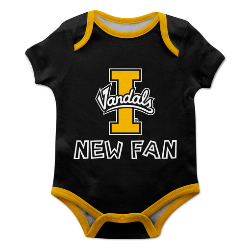 Idaho Vandals Vive La Fete Infant Game Day Black Short Sleeve Onesie New Fan Logo and Mascot Bodysuit - Vive La Fête - Online Apparel Store