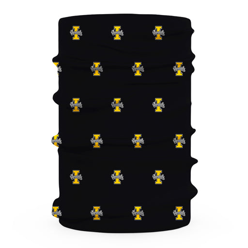 Idaho Vandals Vive La Fete All Over Logo Game Day Collegiate Face Cover Soft 4-Way Stretch Two Ply Neck Gaiter - Vive La Fête - Online Apparel Store