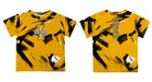 U of I Vandals Vive La Fete Boys Game Day Gold Short Sleeve Tee Paint Brush - Vive La Fête - Online Apparel Store
