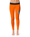 Idaho State University Bengals Black Waist Orange Leggings - Vive La Fête - Online Apparel Store