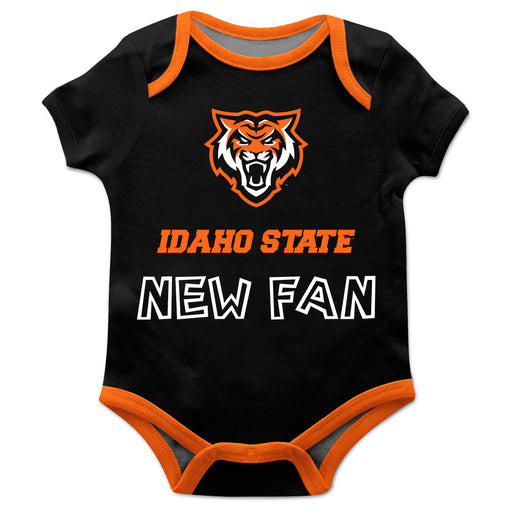 Idaho State Bengals Vive La Fete Infant Game Day Black Short Sleeve Onesie New Fan Logo and Mascot Bodysuit - Vive La Fête - Online Apparel Store
