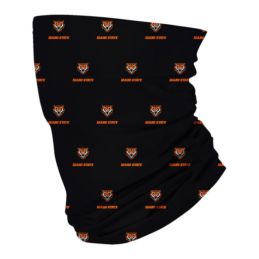 Idaho State Bengals ISU Vive La Fete All Over Logo Game Day Collegiate Face Cover Soft 4-Way Stretch Two Ply Neck Gaiter - Vive La Fête - Online Apparel Store