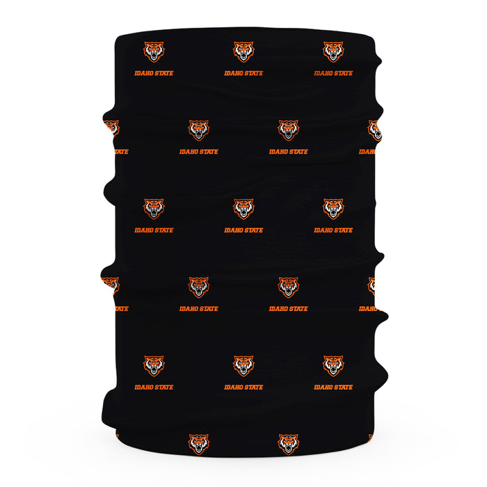 Idaho State Bengals ISU Vive La Fete All Over Logo Game Day Collegiate Face Cover Soft 4-Way Stretch Two Ply Neck Gaiter - Vive La Fête - Online Apparel Store