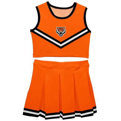 Idaho State Bengals ISU Vive La Fete Game Day Orange Sleeveless Cheerleader Set