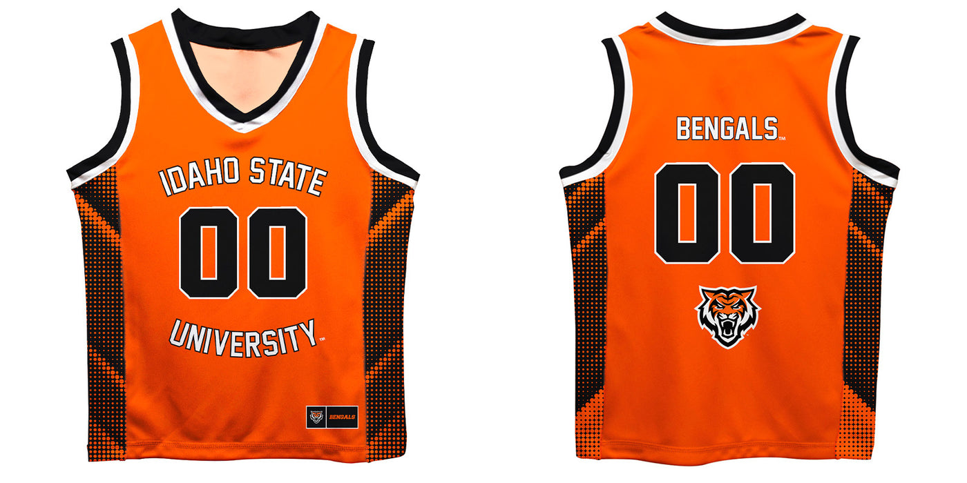 Idaho State University Bengals ISU Vive La Fete Game Day Orange Boys Fashion Basketball Top - Vive La Fête - Online Apparel Store