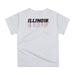 Illinois Fighting Illini Original Dripping Football HelmetT-Shirt by Vive La Fete - Vive La Fête - Online Apparel Store