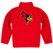 Illinois State Redbirds Vive La Fete Game Day Solid Red Quarter Zip Pullover Sleeves - Vive La Fête - Online Apparel Store
