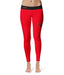 Illinois State Redbirds Vive La Fete Game Day Collegiate Logo on Thigh Red Women Yoga Leggings 2.5 Waist Tights