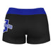 Indiana State Sycamores Vive La Fete Logo on Thigh & Waistband Black & Blue Women Yoga Booty Workout Shorts 3.75 Inseam" - Vive La Fête - Online Apparel Store