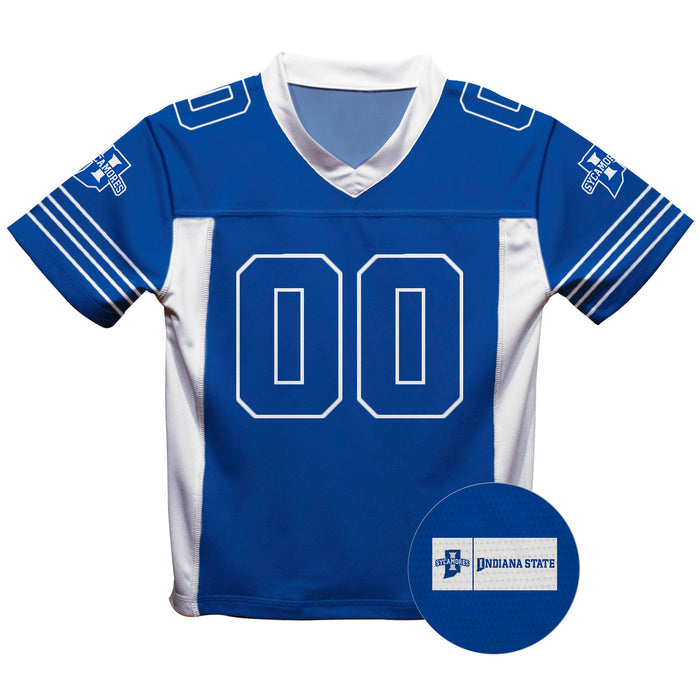 Indiana State Sycamores Vive La Fete Game Day Blue Boys Fashion Football T-Shirt - Vive La Fête - Online Apparel Store