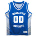 Indiana State Sycamores Vive La Fete Game Day Blue Boys Fashion Basketball Top