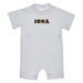 Iona College Gaels Embroidered White Knit Short Sleeve Boys Romper