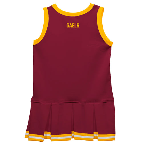 Iona College Gaels Vive La Fete Game Day Maroon Sleeveless Cheerleader Dress - Vive La Fête - Online Apparel Store