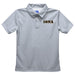 Iona College Gaels Embroidered Gray Short Sleeve Polo Box Shirt