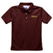 Iona College Gaels Embroidered Maroon Short Sleeve Polo Box Shirt